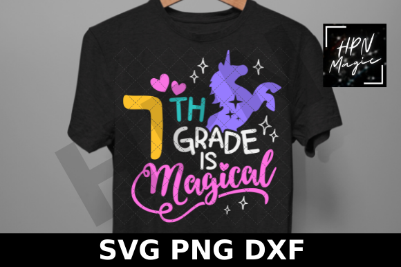 7th Grade is Magical Svg Unicorn SVG Review