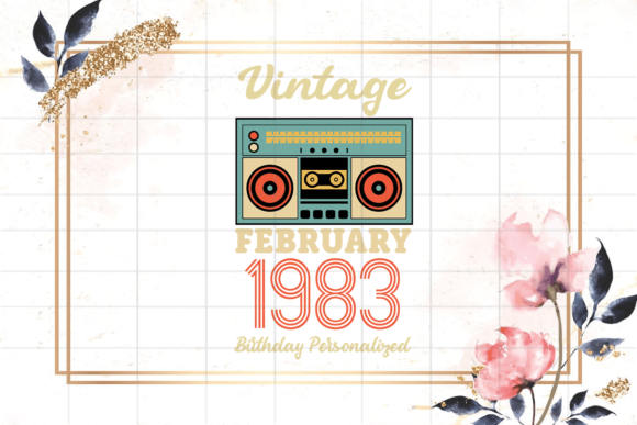 Best Vintage Birthday Gift, Vintage 1983