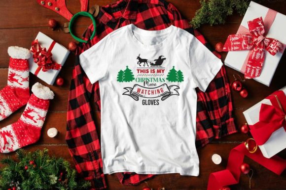 Christmas Movie Watching Gloves SVG Review