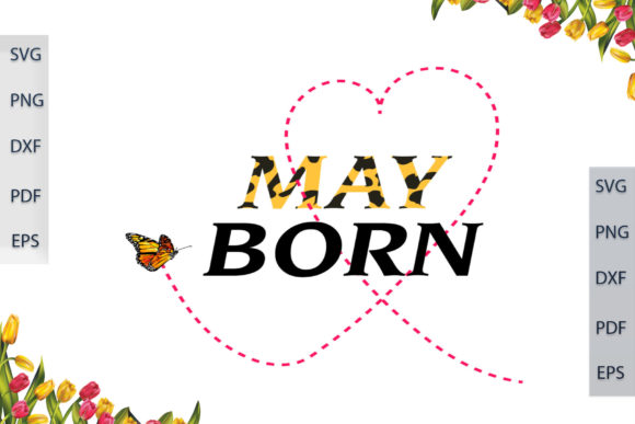 May Born in Leopard Font Gift Ideas Review