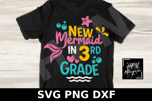 New Mermaid in 3rd Grade SVG Review