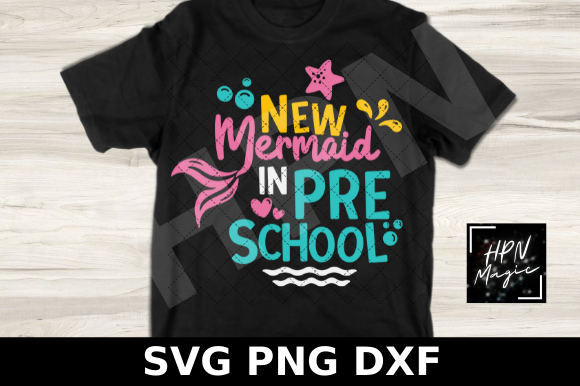 New Mermaid in Preschool SVG Review