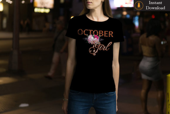 October Girls Birthday Gift Idea SVG Review