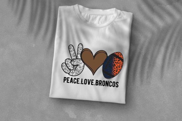 Peace Love NFL Broncos DIY Crafts Files Review