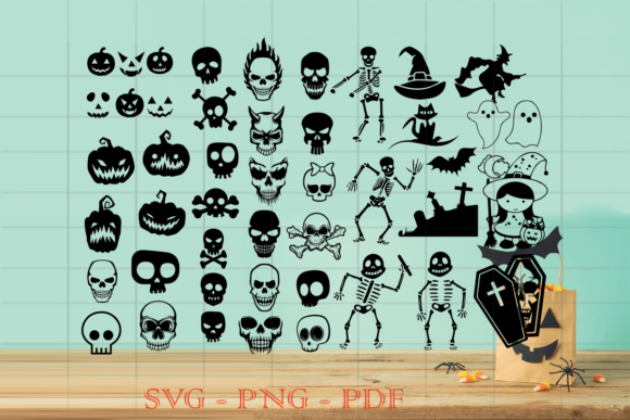 Skull and Bones Halloween Bundle Svg Review