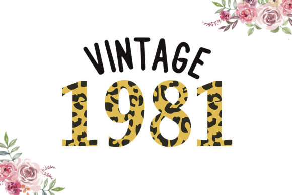 Vintage 1981 Leopard Font Review