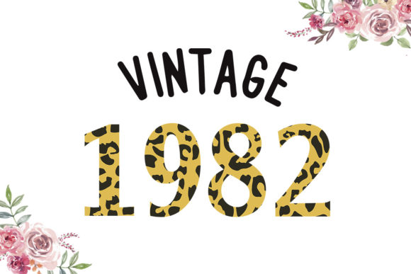 Vintage 1982 Leopard Font Review